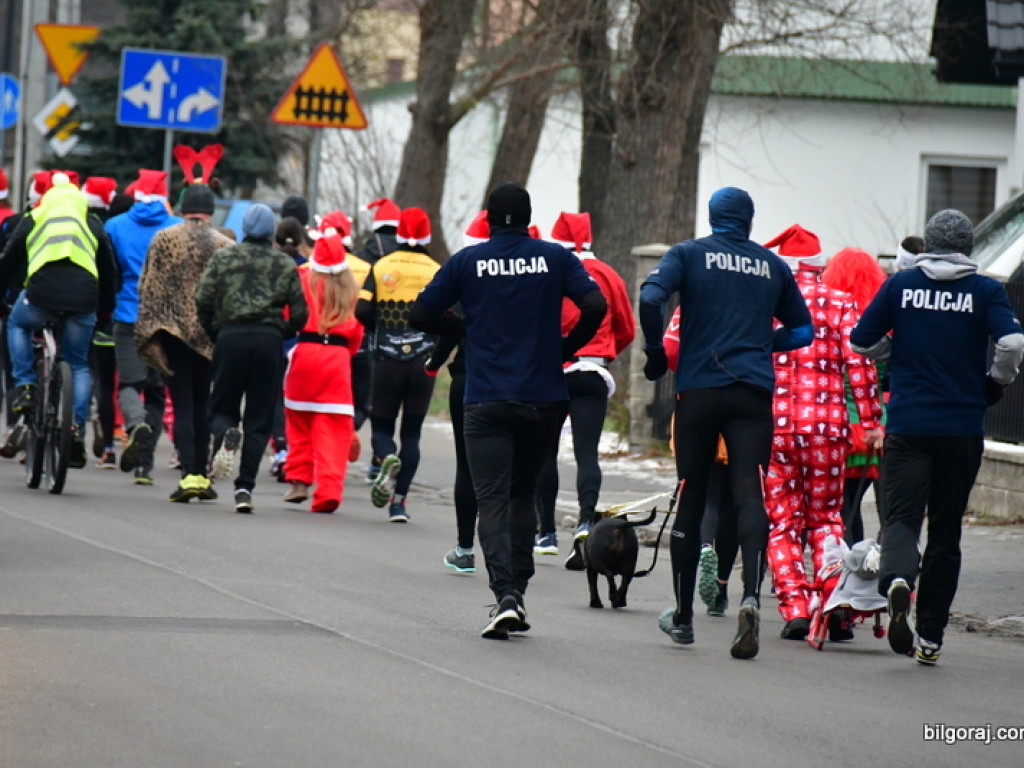 Bieg mikołajkowy i IV Cross Bojarski (FOTO)