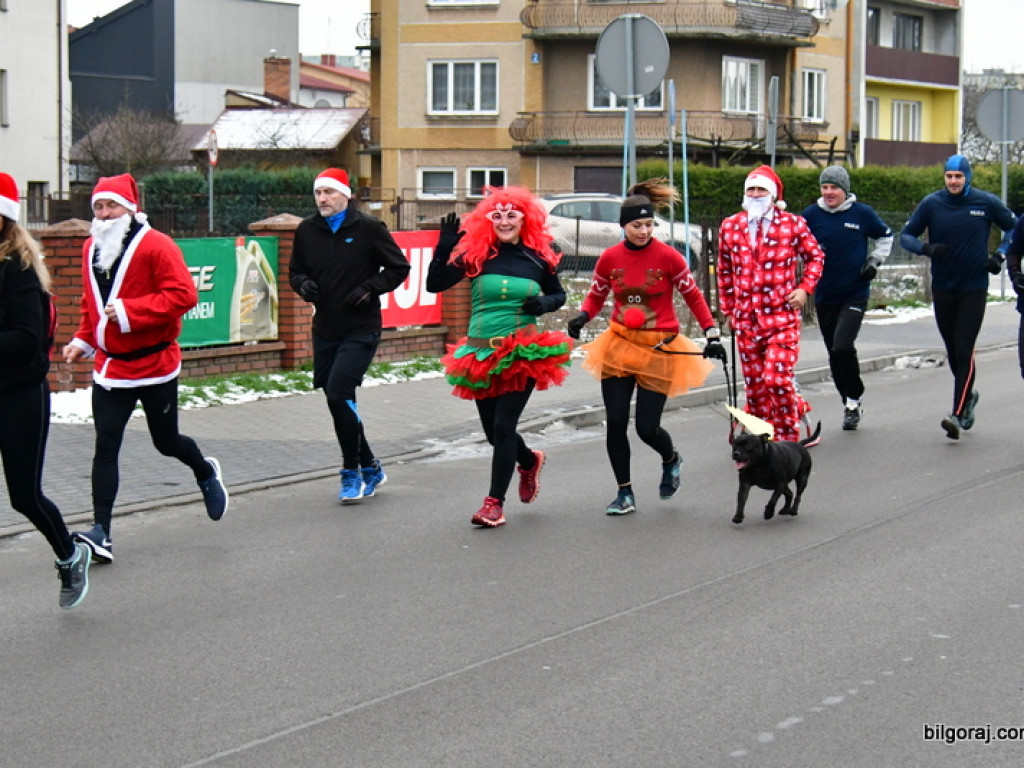 Bieg mikołajkowy i IV Cross Bojarski (FOTO)