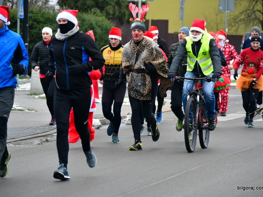 Bieg mikołajkowy i IV Cross Bojarski (FOTO)