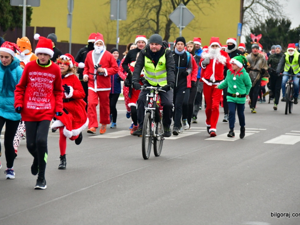 Bieg mikołajkowy i IV Cross Bojarski (FOTO)