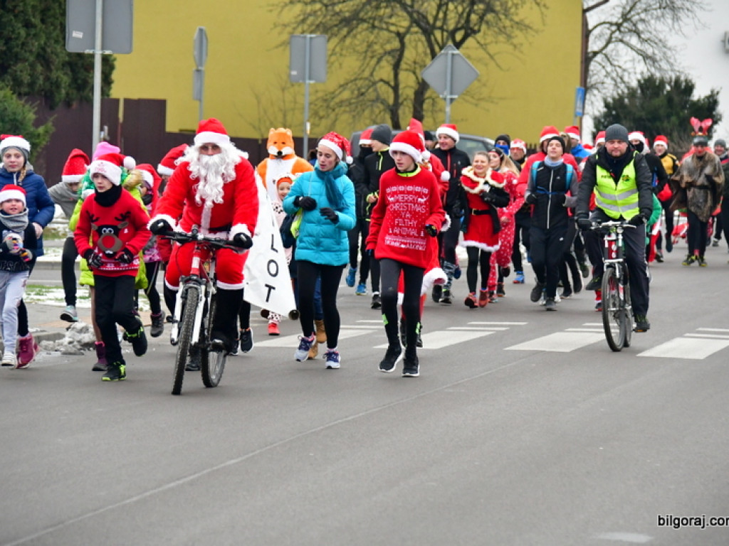 Bieg mikołajkowy i IV Cross Bojarski (FOTO)