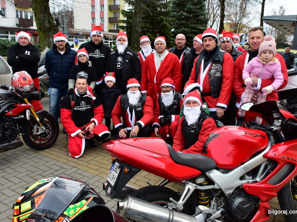 Motomikołaje przywieźli dzieciom radość (FOTO)