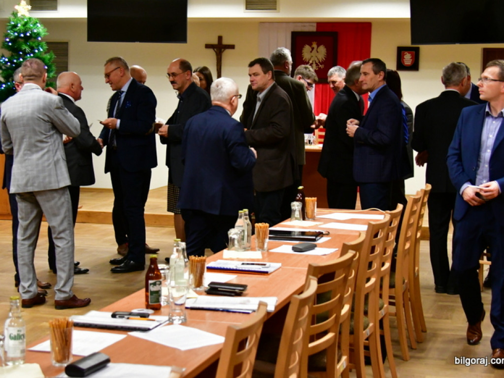 Spotkanie opłatkowe Rady Miasta Biłgoraj (FOTO)