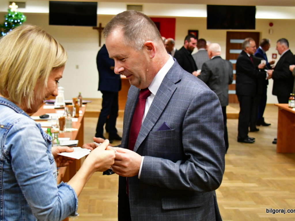 Spotkanie opłatkowe Rady Miasta Biłgoraj (FOTO)