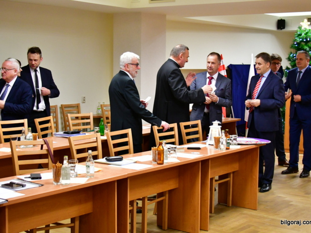 Spotkanie opłatkowe Rady Miasta Biłgoraj (FOTO)