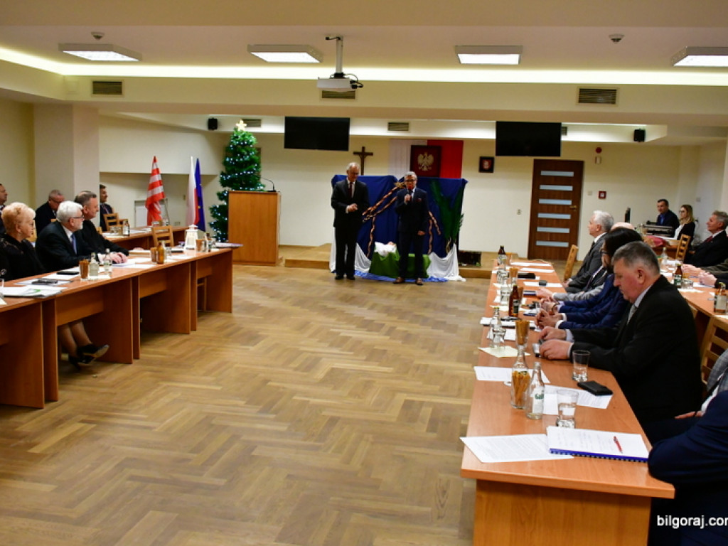 Spotkanie opłatkowe Rady Miasta Biłgoraj (FOTO)