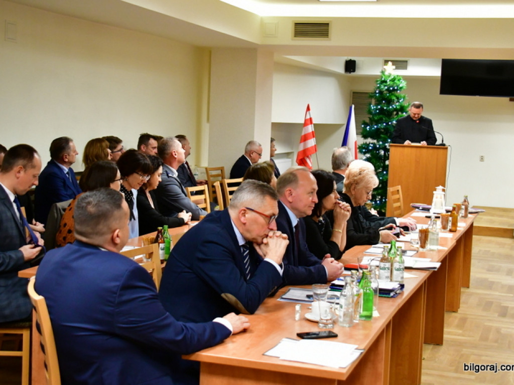 Spotkanie opłatkowe Rady Miasta Biłgoraj (FOTO)