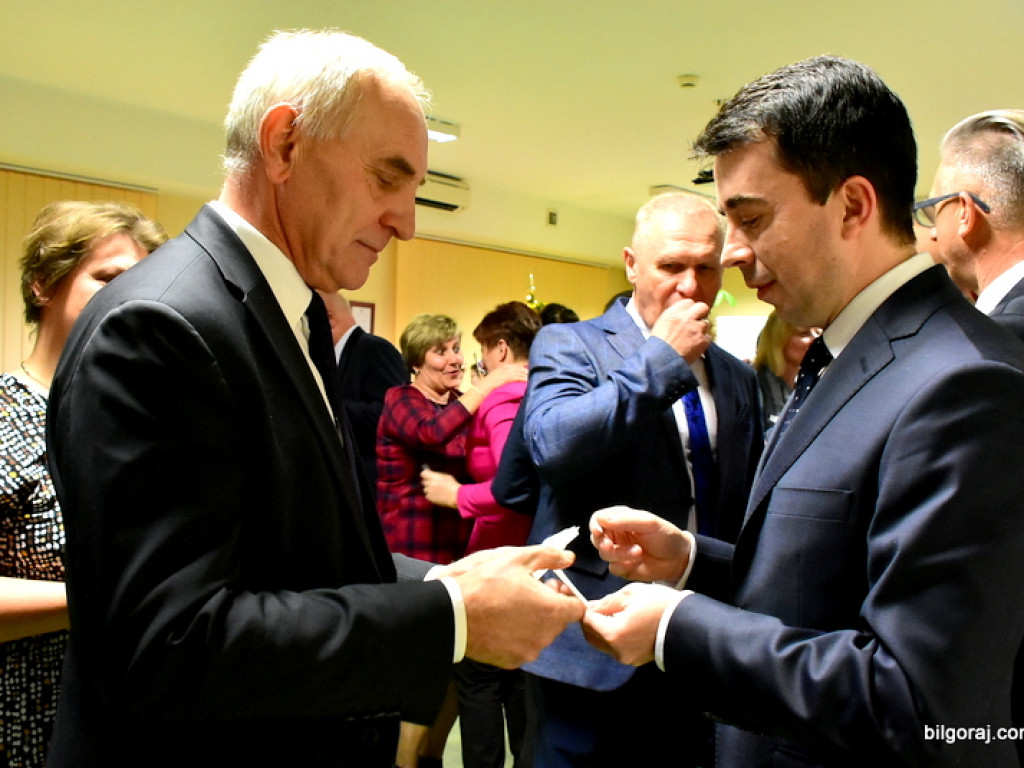 Spotkanie opłatkowe samorządu powiatowego (FOTO, VIDEO)