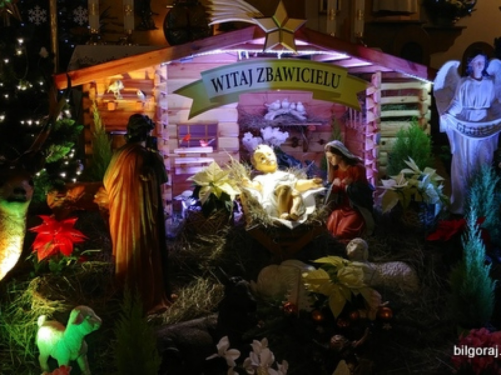 Szopki bożonarodzeniowe w kościołach Powiatu Biłgorajskiego (FOTO)