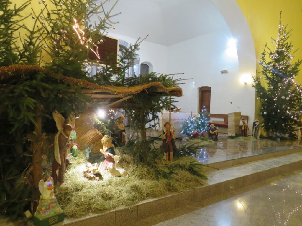 Szopki bożonarodzeniowe w kościołach Powiatu Biłgorajskiego (FOTO)