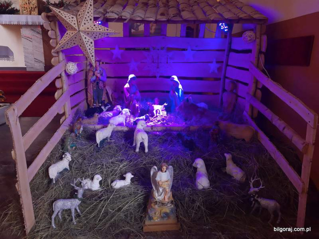 Szopki bożonarodzeniowe w kościołach Powiatu Biłgorajskiego (FOTO)