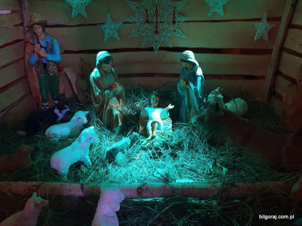 Szopki bożonarodzeniowe w kościołach Powiatu Biłgorajskiego (FOTO)