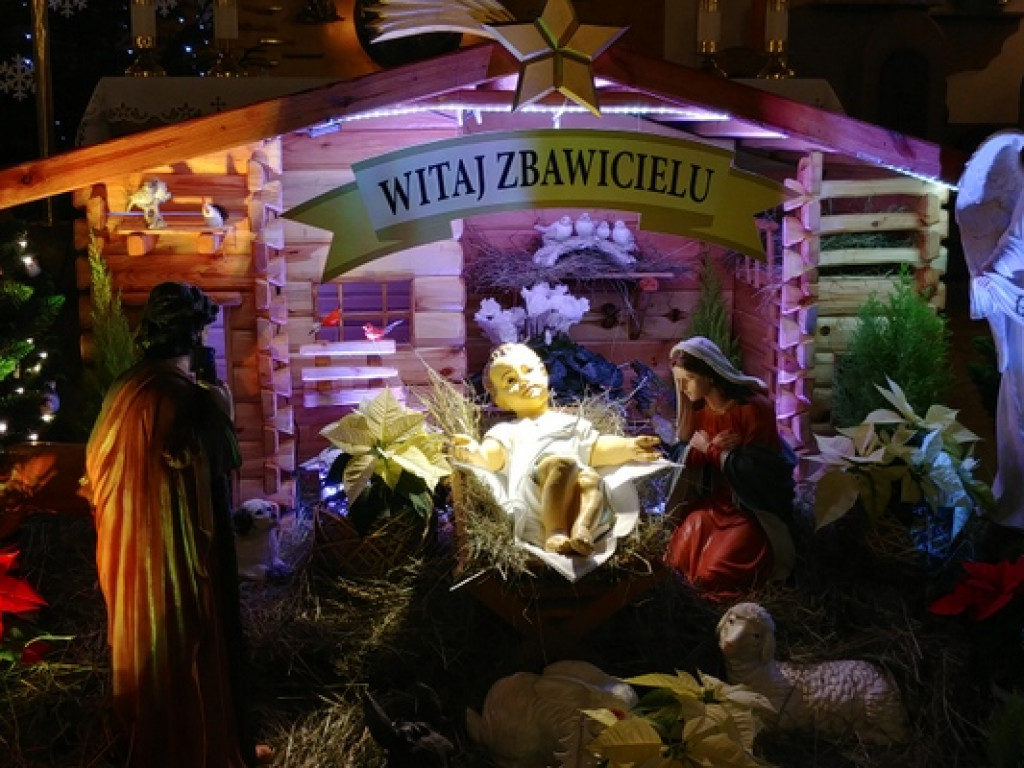 Szopki bożonarodzeniowe w kościołach Powiatu Biłgorajskiego (FOTO)