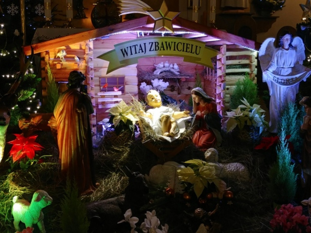 Szopki bożonarodzeniowe w kościołach Powiatu Biłgorajskiego (FOTO)
