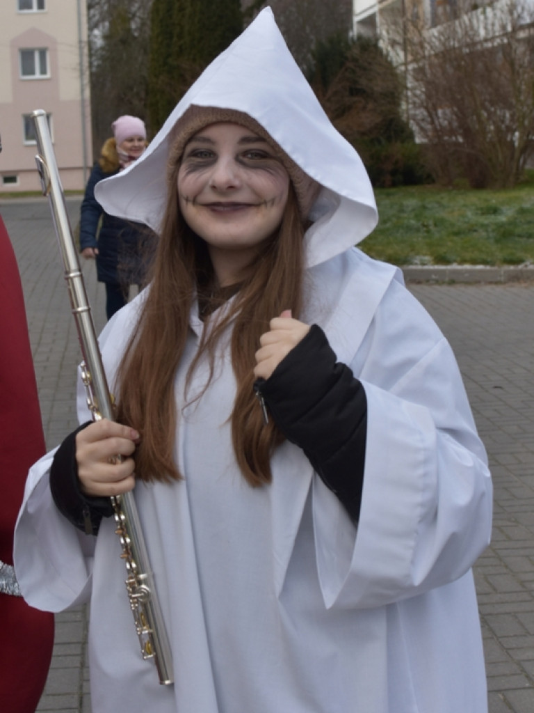 Młodzi muzycy z Turobina z koncertem kolęd w szpitalu w Radecznicy (FOTO)