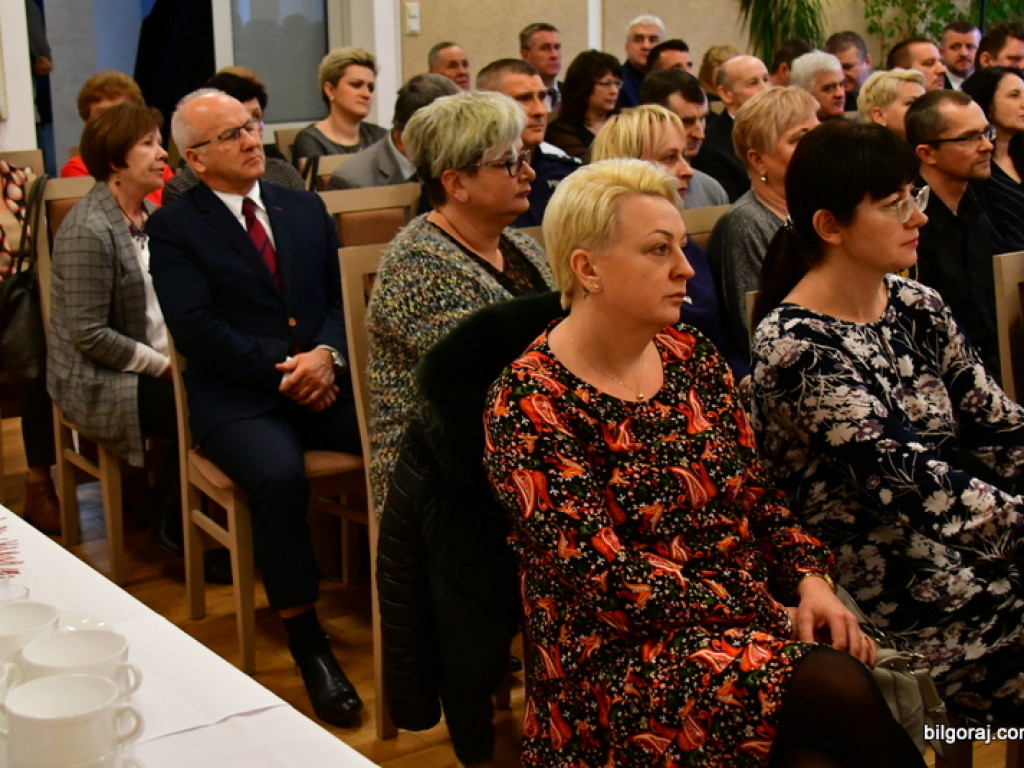 Spotkanie opłatkowe w Gminie Biłgoraj (FOTO)