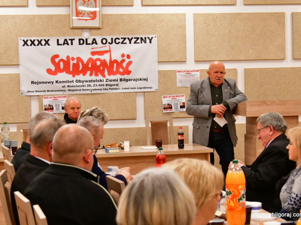 Opłatek Regionalnego Komitetu Obywatelskiego Ziemi Biłgorajskiej (FOTO)