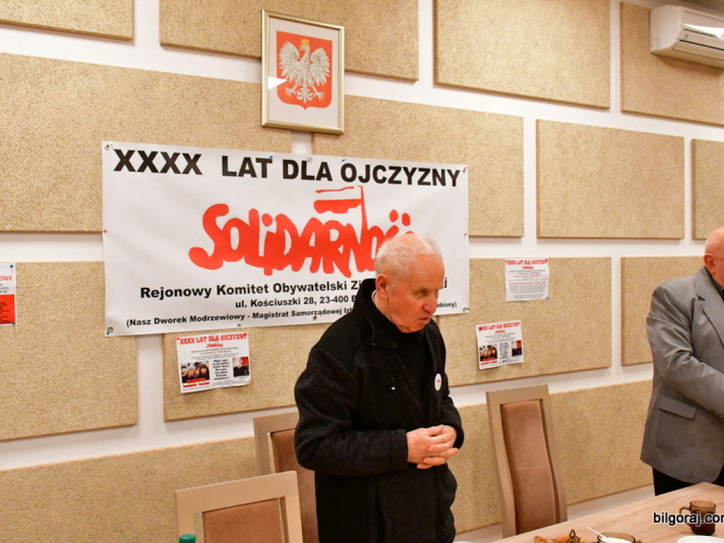 Opłatek Regionalnego Komitetu Obywatelskiego Ziemi Biłgorajskiej (FOTO)