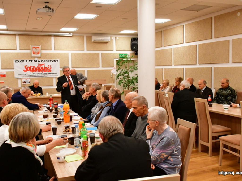 Opłatek Regionalnego Komitetu Obywatelskiego Ziemi Biłgorajskiej (FOTO)