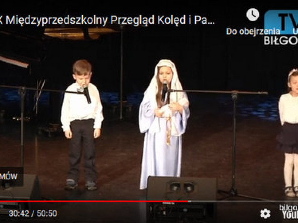 XIX Międzyprzedszkolny Przegląd kolęd i Pastorałek (FOTO, VIDEO)