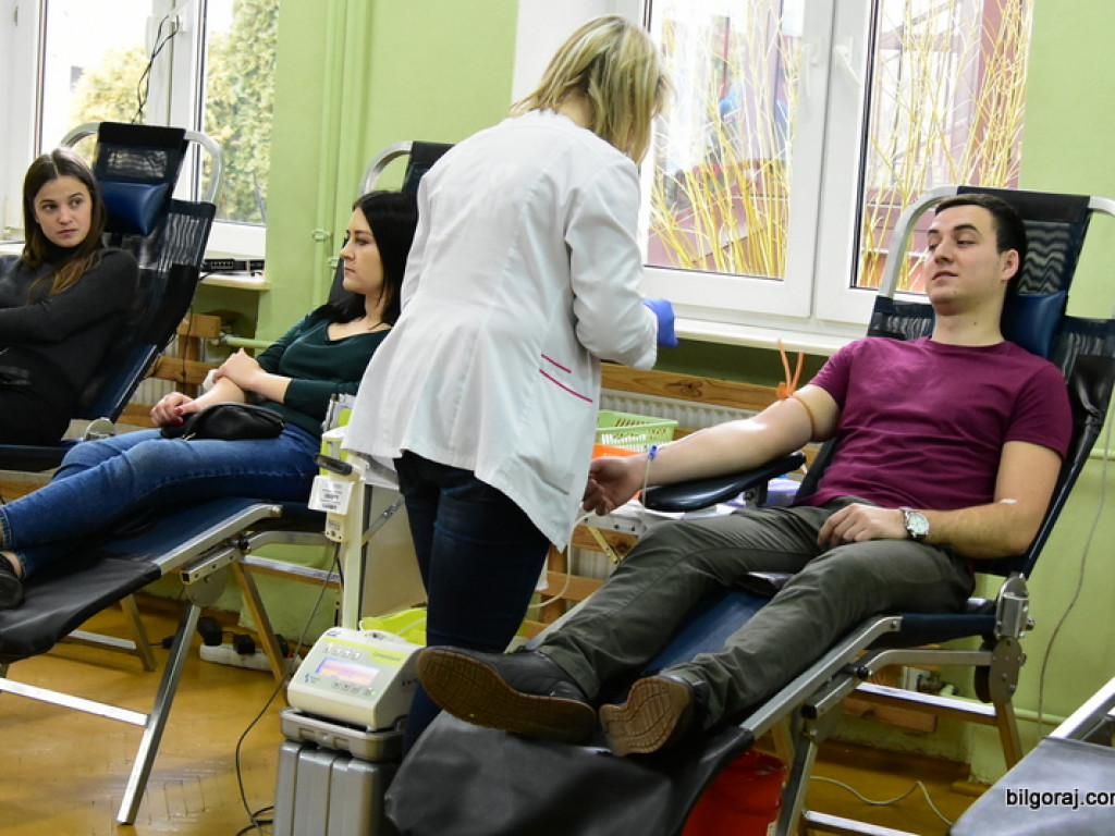 Krwią podzielono się w Majdanie Starym (FOTO)