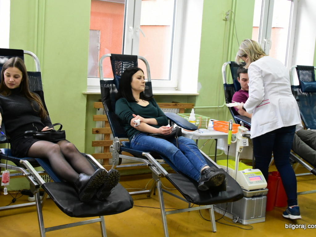 Krwią podzielono się w Majdanie Starym (FOTO)
