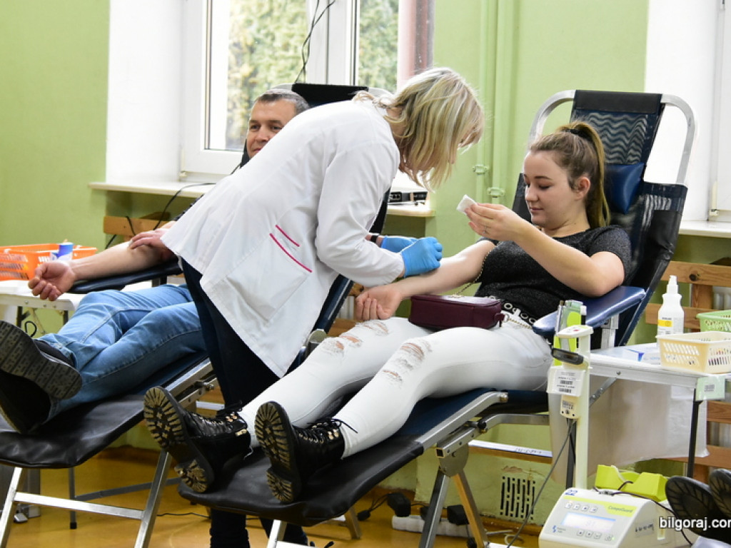 Krwią podzielono się w Majdanie Starym (FOTO)