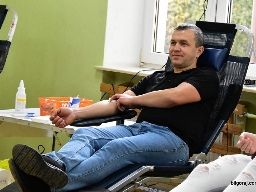 Krwią podzielono się w Majdanie Starym (FOTO)