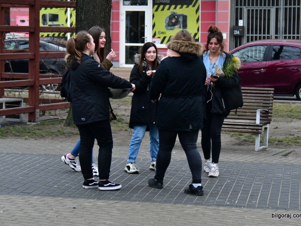 Eko - walentynki. Młodzież rozdawała sadzonki drzew i rozmawiała o ekologii (FOTO)