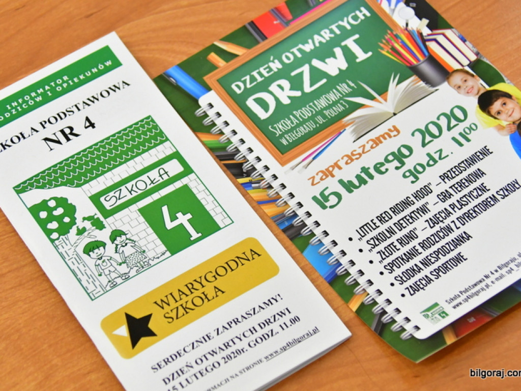 Dzień otwarty w Szkole Podstawowej Nr 4 w Biłgoraju (FOTO)