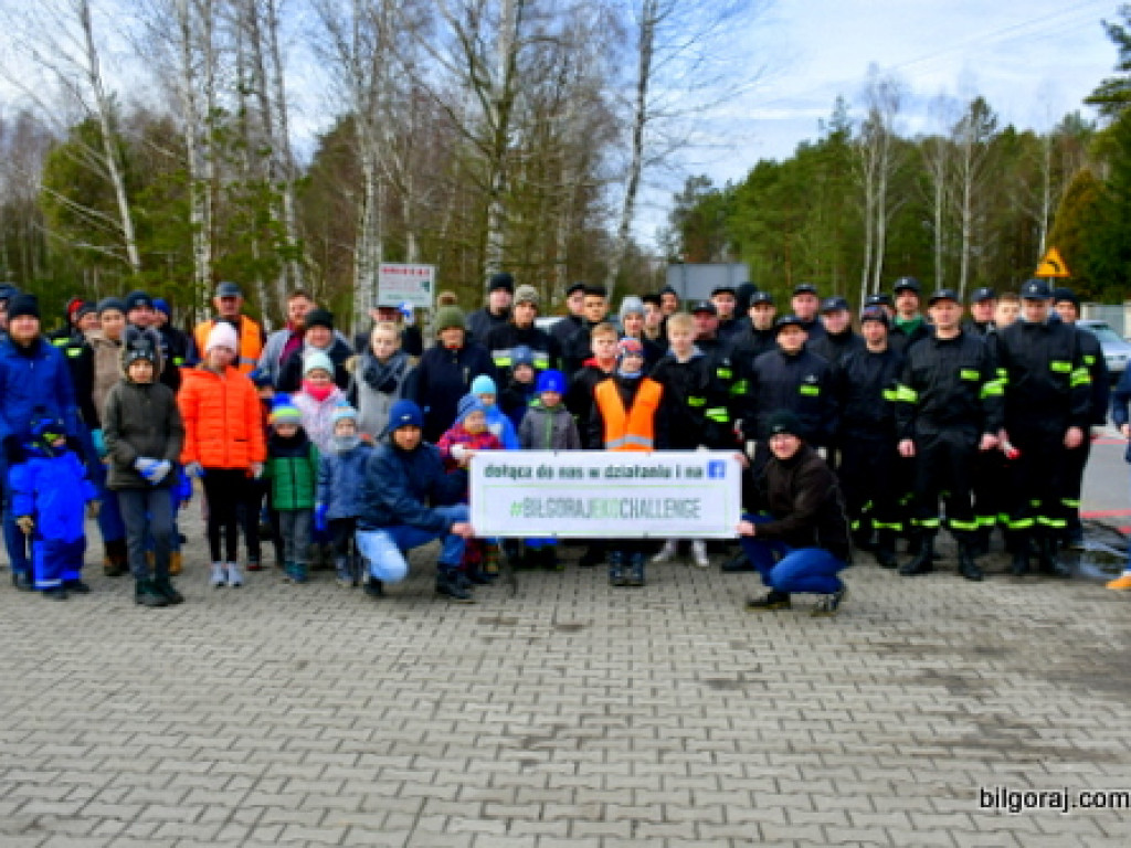 Eko - Challenge i sprzątanie lasu Dereźnia - Wola Dereźniańska - Sól (FOTO)