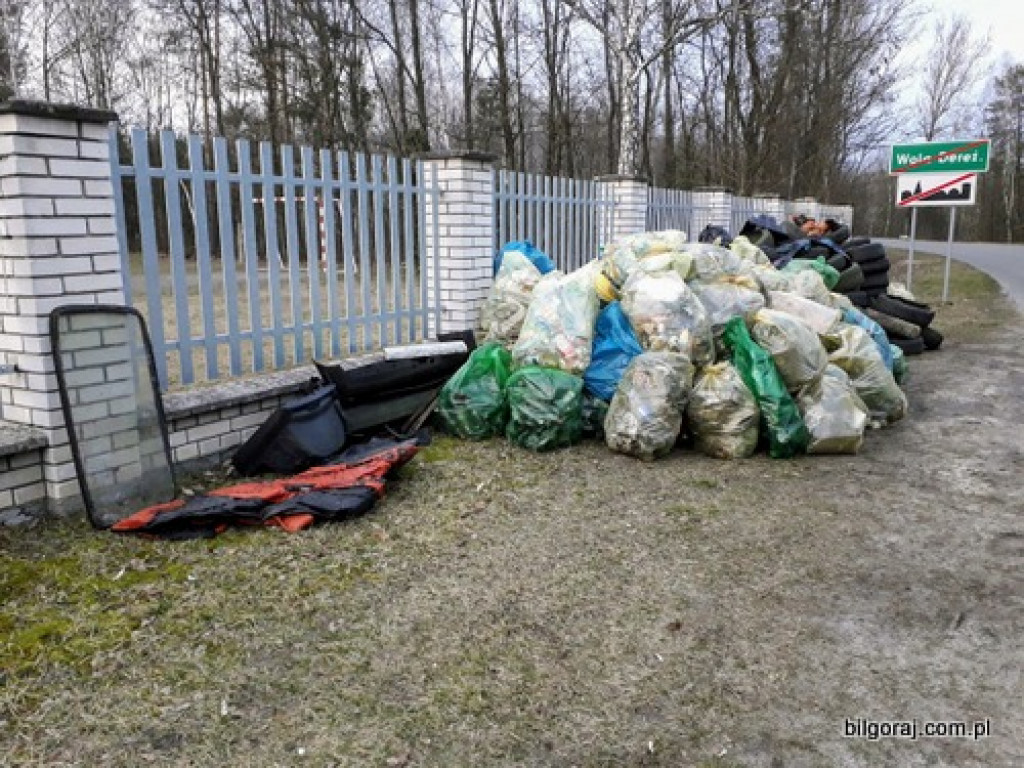Eko - Challenge i sprzątanie lasu Dereźnia - Wola Dereźniańska - Sól (FOTO)