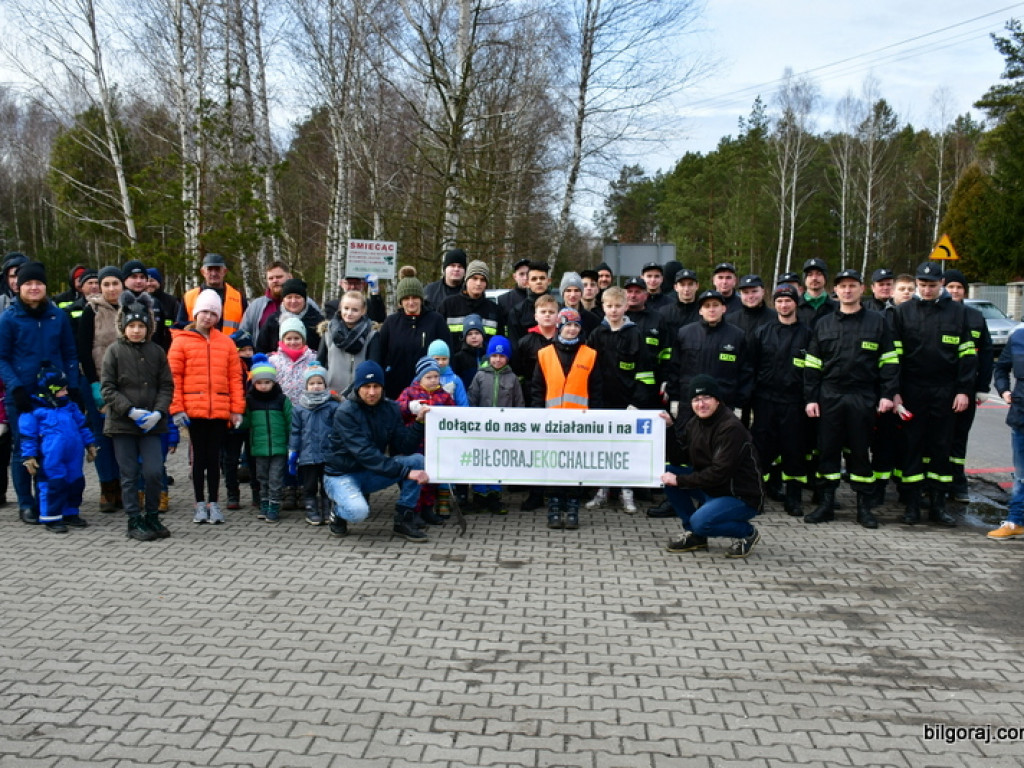 Eko - Challenge i sprzątanie lasu Dereźnia - Wola Dereźniańska - Sól (FOTO)