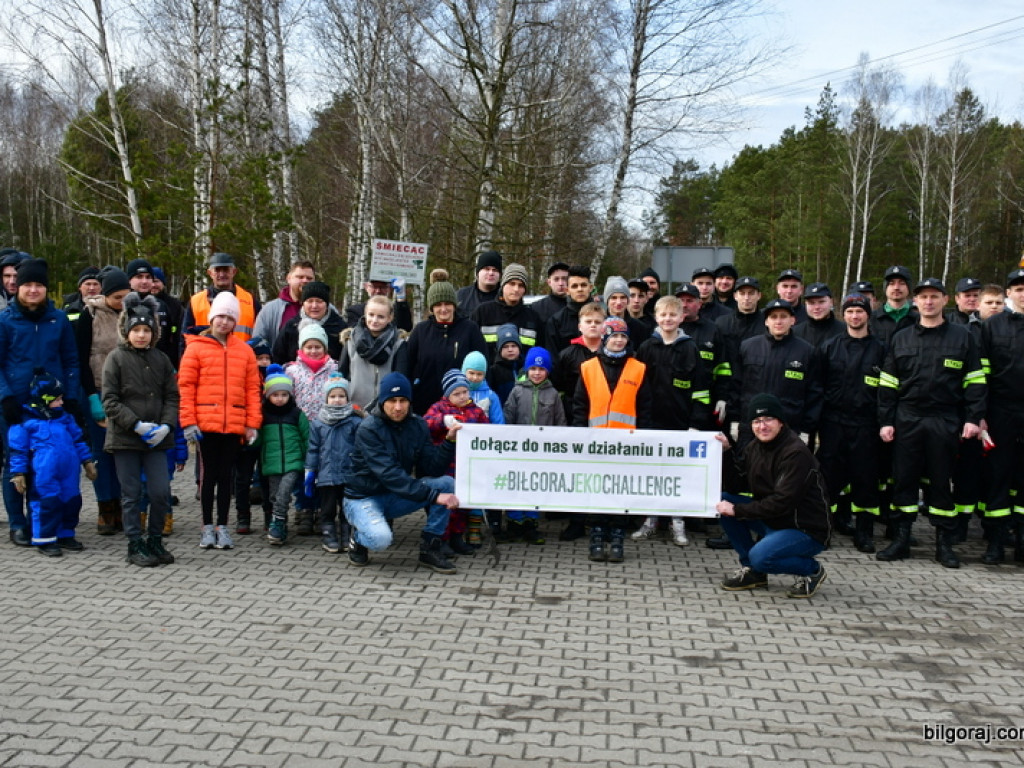 Eko - Challenge i sprzątanie lasu Dereźnia - Wola Dereźniańska - Sól (FOTO)