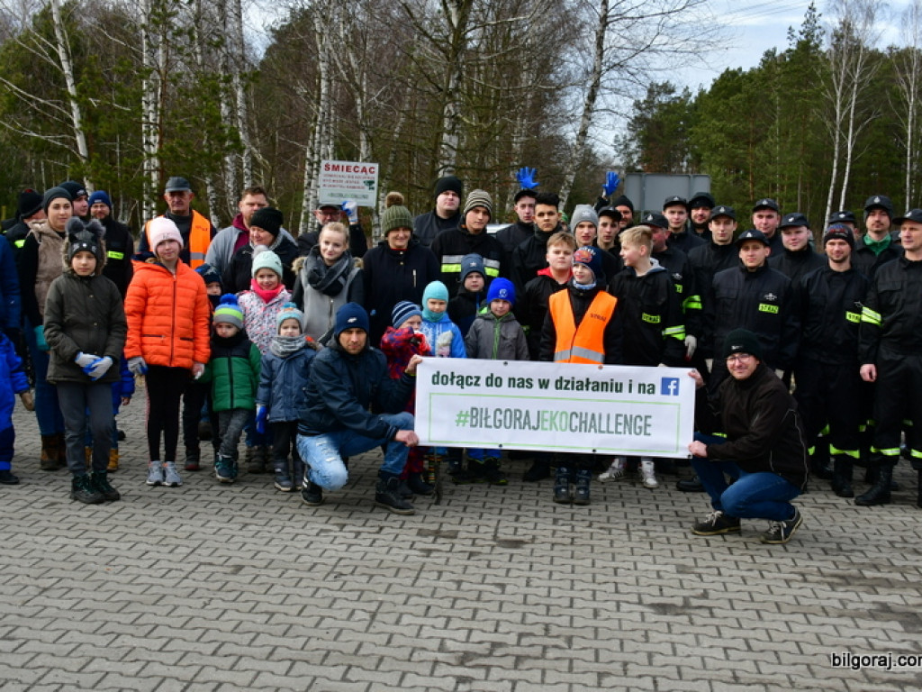 Eko - Challenge i sprzątanie lasu Dereźnia - Wola Dereźniańska - Sól (FOTO)