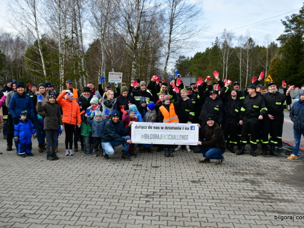 Eko - Challenge i sprzątanie lasu Dereźnia - Wola Dereźniańska - Sól (FOTO)