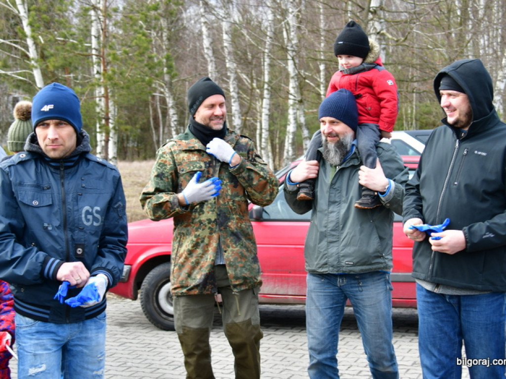 Eko - Challenge i sprzątanie lasu Dereźnia - Wola Dereźniańska - Sól (FOTO)