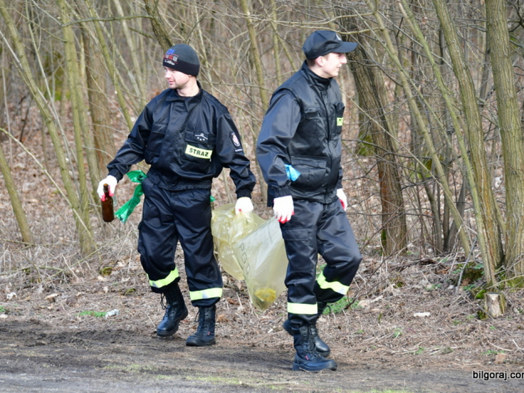 Eko - Challenge i sprzątanie lasu Dereźnia - Wola Dereźniańska - Sól (FOTO)