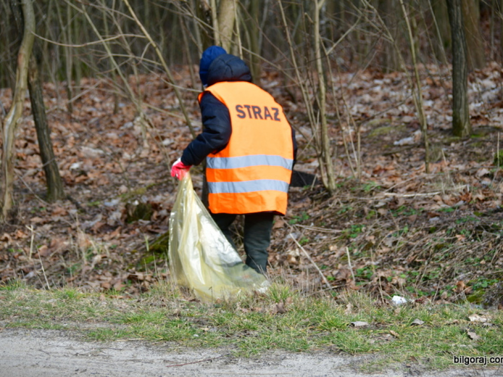 Eko - Challenge i sprzątanie lasu Dereźnia - Wola Dereźniańska - Sól (FOTO)