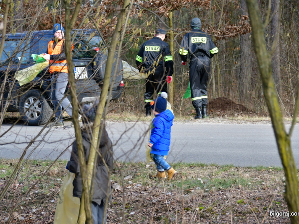Eko - Challenge i sprzątanie lasu Dereźnia - Wola Dereźniańska - Sól (FOTO)