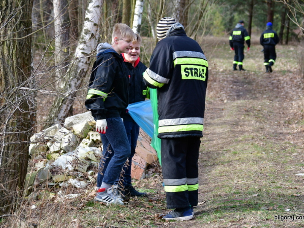 Eko - Challenge i sprzątanie lasu Dereźnia - Wola Dereźniańska - Sól (FOTO)