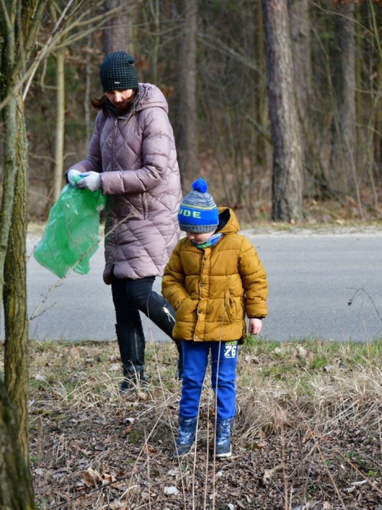 Eko - Challenge i sprzątanie lasu Dereźnia - Wola Dereźniańska - Sól (FOTO)