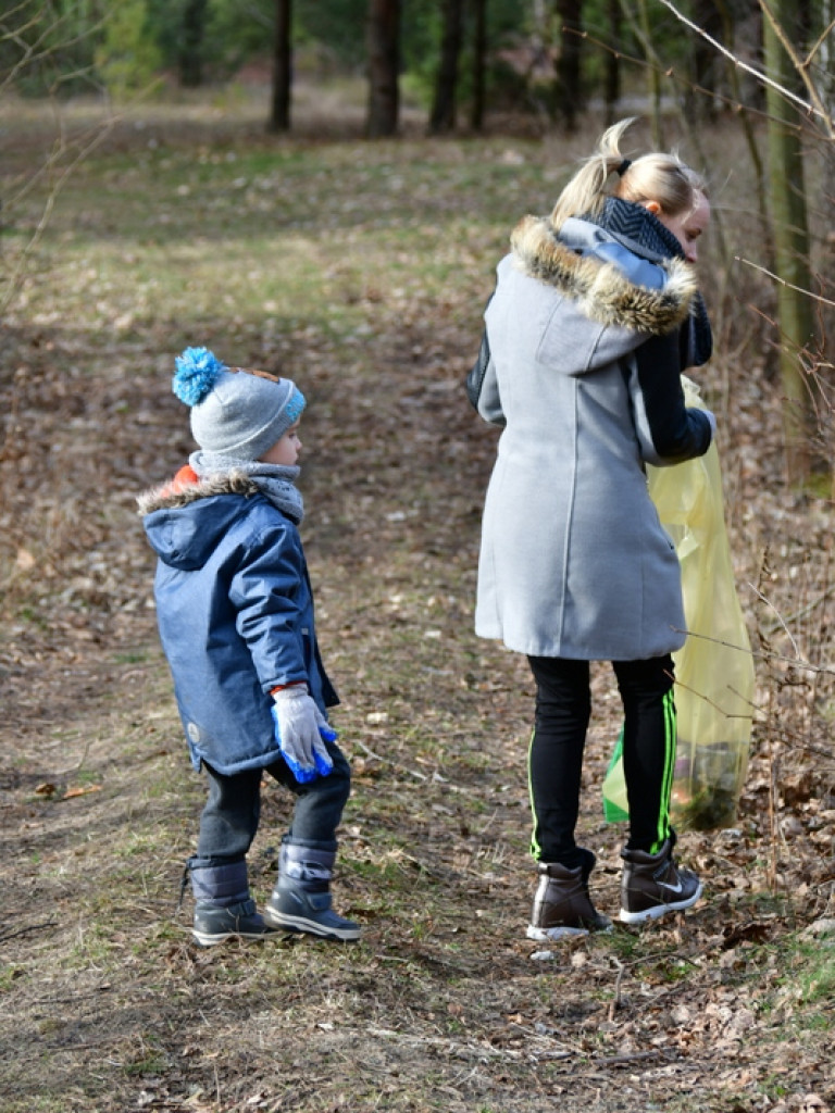 Eko - Challenge i sprzątanie lasu Dereźnia - Wola Dereźniańska - Sól (FOTO)