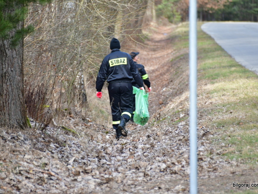 Eko - Challenge i sprzątanie lasu Dereźnia - Wola Dereźniańska - Sól (FOTO)