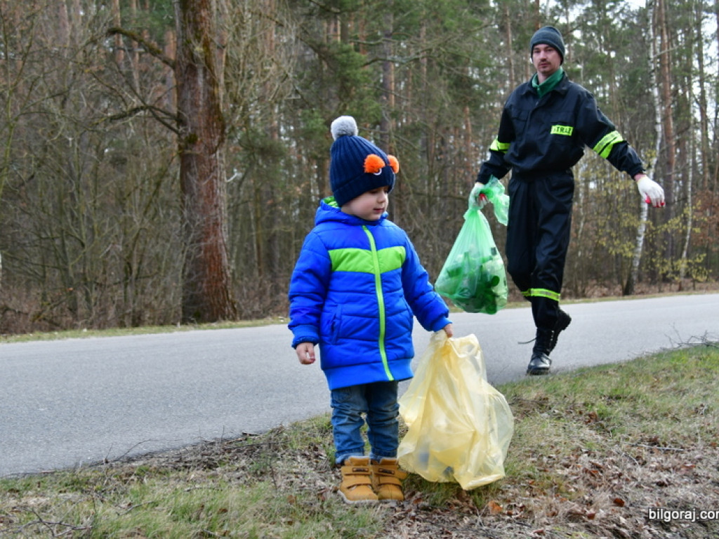 Eko - Challenge i sprzątanie lasu Dereźnia - Wola Dereźniańska - Sól (FOTO)