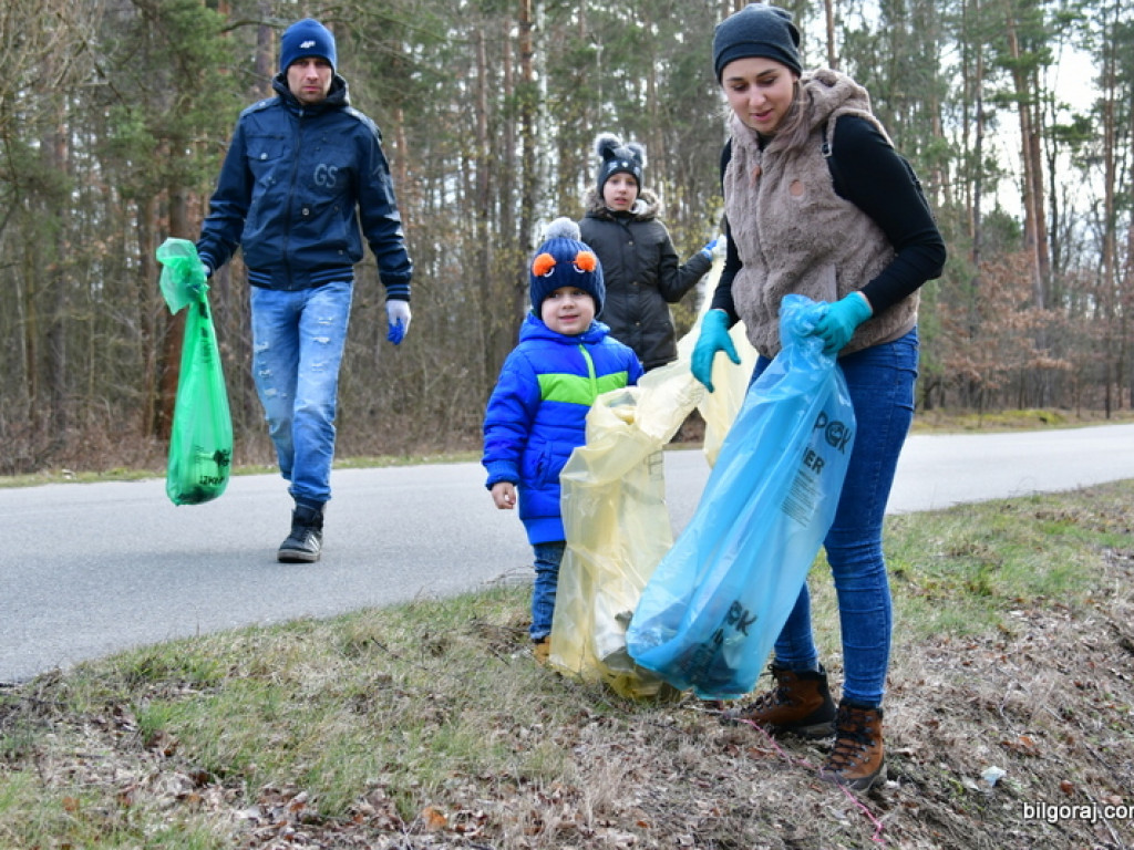 Eko - Challenge i sprzątanie lasu Dereźnia - Wola Dereźniańska - Sól (FOTO)