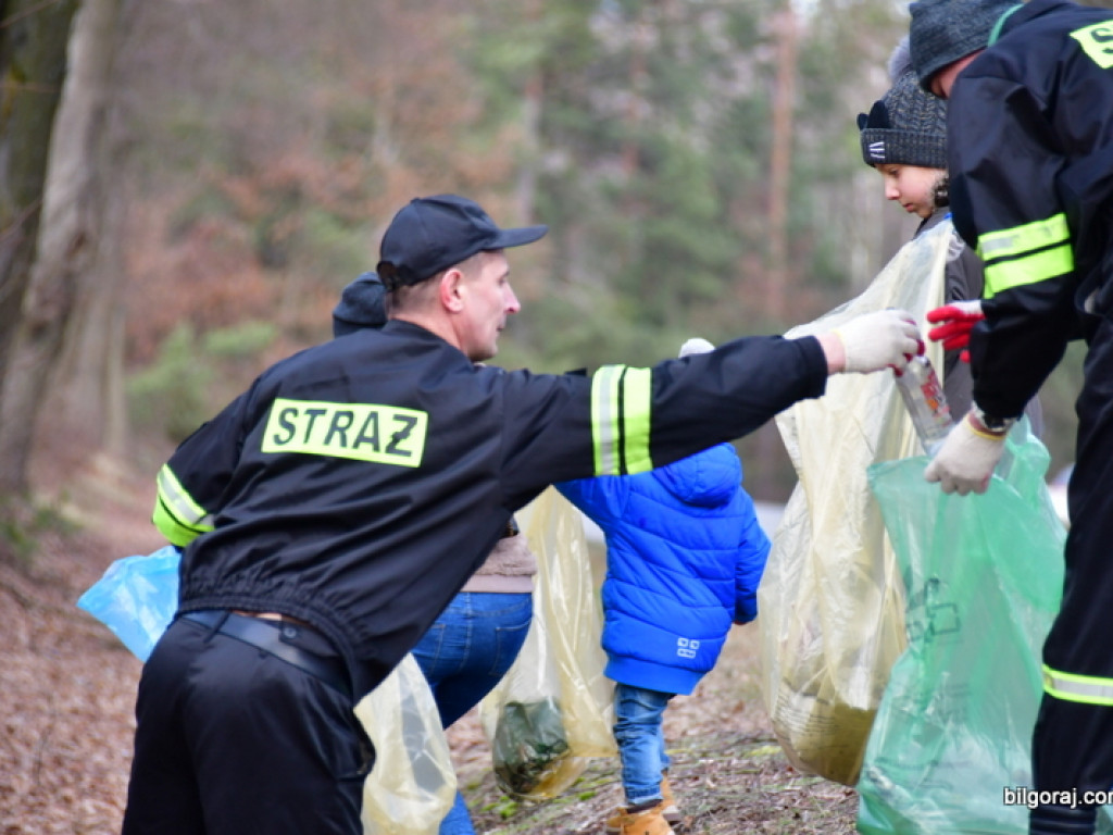 Eko - Challenge i sprzątanie lasu Dereźnia - Wola Dereźniańska - Sól (FOTO)
