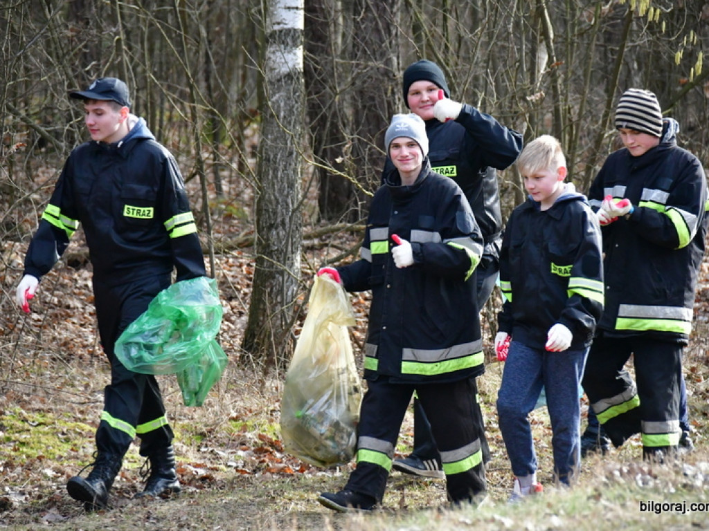 Eko - Challenge i sprzątanie lasu Dereźnia - Wola Dereźniańska - Sól (FOTO)