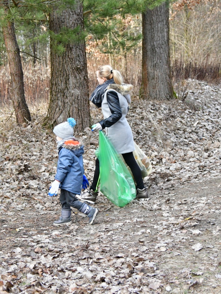Eko - Challenge i sprzątanie lasu Dereźnia - Wola Dereźniańska - Sól (FOTO)