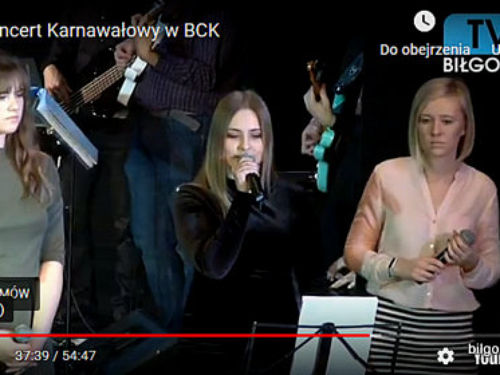 Koncert karnawałowy w Biłgorajskim Centrum Kultury (FOTO, VIDEO)